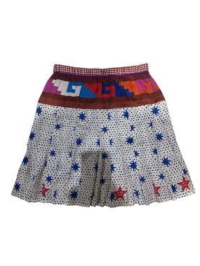 Me369 Diana Pleated Nautical Skirt size small